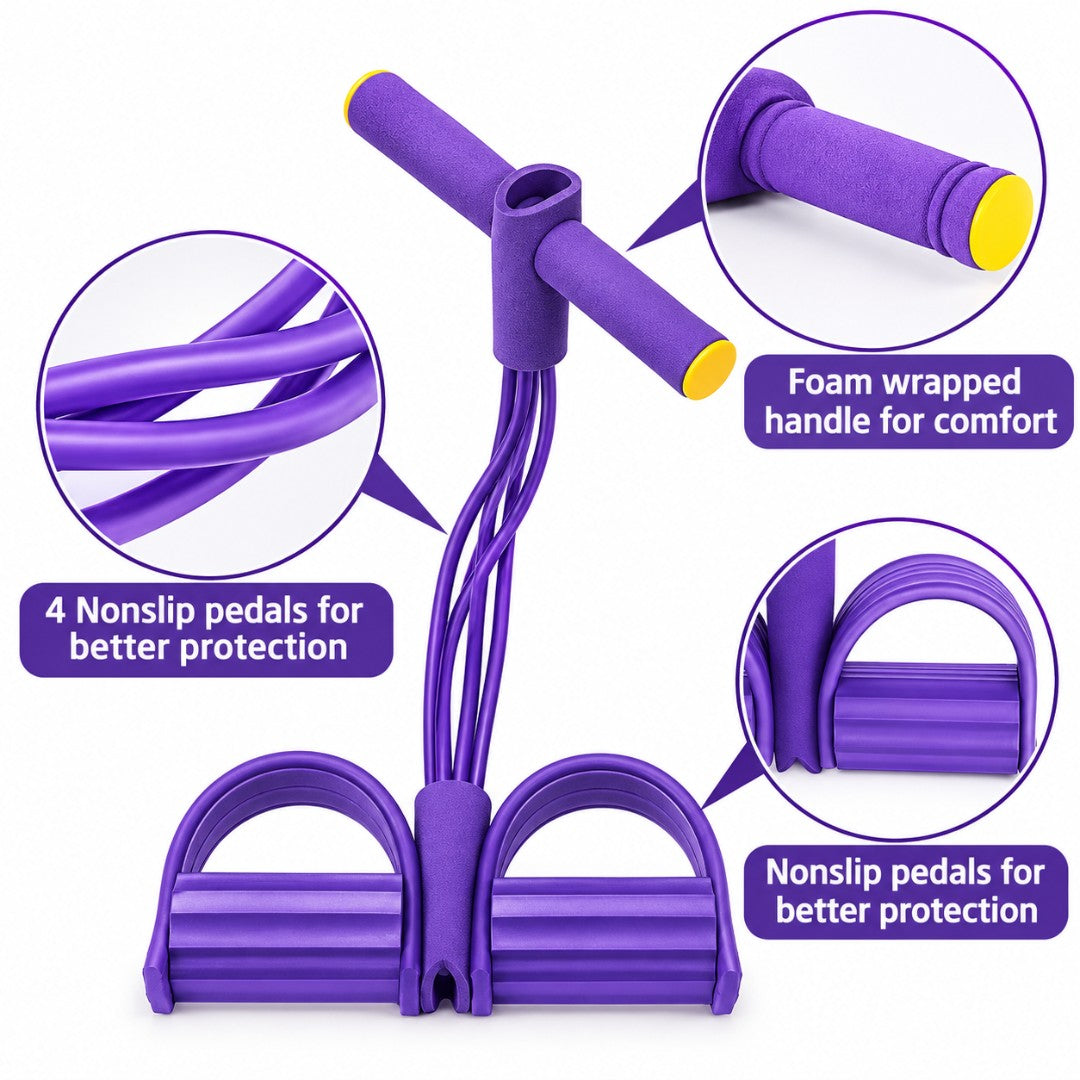 Yoga Pedal Puller Resistance Band Fitness Equipment