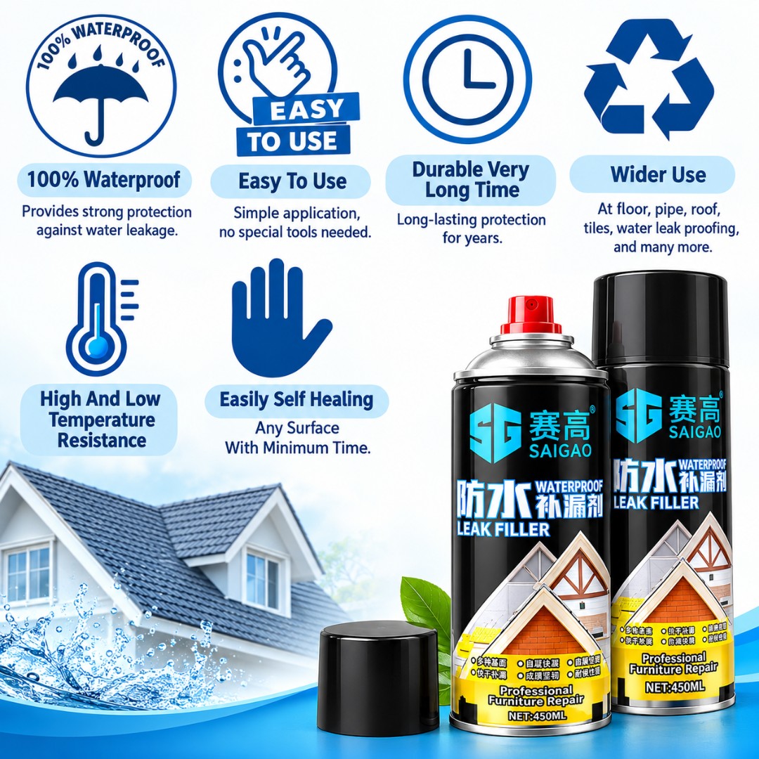 Waterproof Leak Sealant Repair Spray