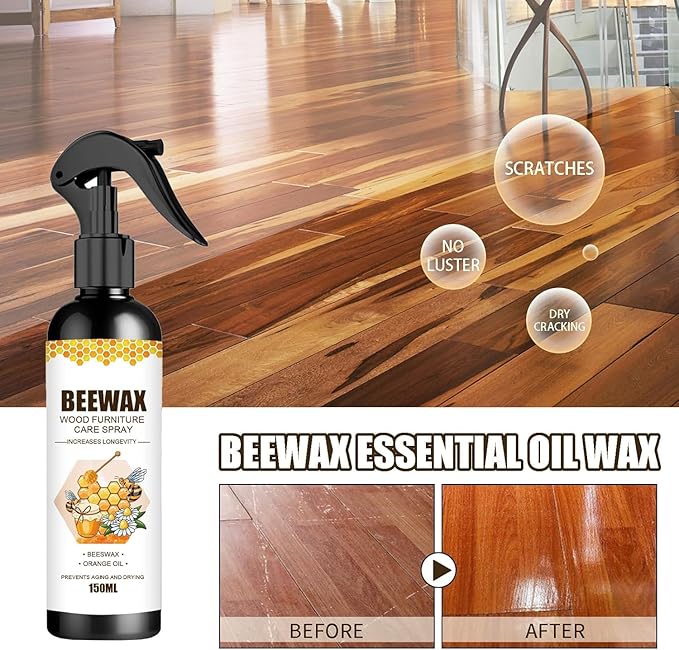 Natural Beeswax Spray, Polish and Cleaner for Wood | 🔥Buy 1 Get 1 Free🔥